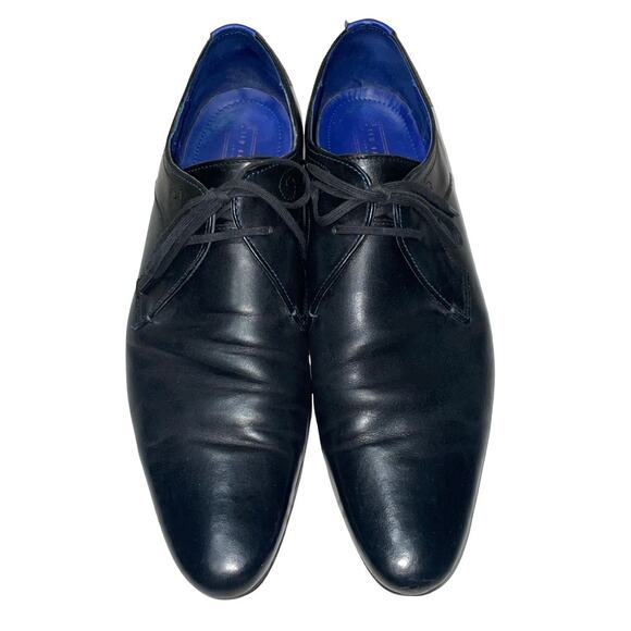 Ted Baker London MARTT Black Leather Derby Oxford  Shoes     Size: US 11 main image 8